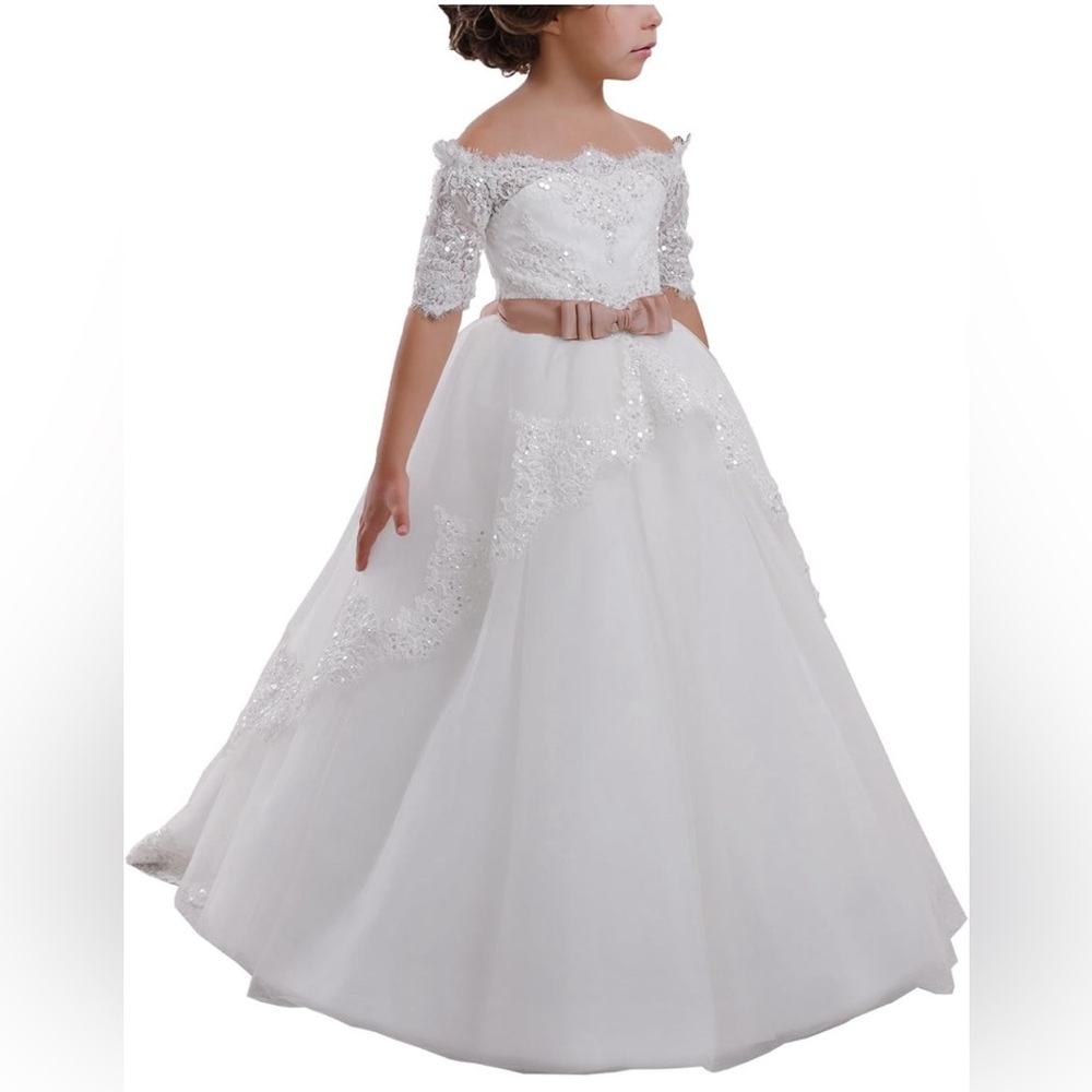 Abao Weddings Flower Girl Dress